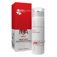 MEDACTIVE M.G.A. Mask Gold - Універсальна маска для обличчя та декольте