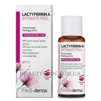 MEDIDERMA Lactyferrin A Intimate Peel - Інтимний пілінг Лактиферин А