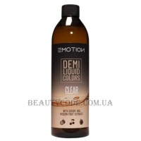 EMOTION Demi Liquid Colors Clear - Барвник рідкий прозорий гелевий