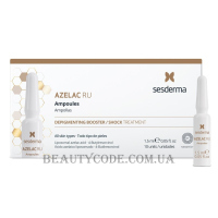 SESDERMA Azelac Ru Ampoules - Депігментуючі ампули