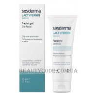 SESDERMA Lactyferrin Sebum Facial Gel - Гель для обличчя