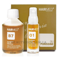 HAIRMED Kit Oli Purissimi - Набір для блиску волосся (шампунь B7 + олія O1)