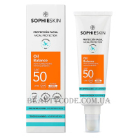 SOPHIESKIN Oil Balance SPF50 Facial Sunscreen - Себорегулюючий крем SPF-50