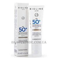 BIOLINE JATO' Sundefense Face Fluid Cream SPF50 - Антивіковий сонцезахисний крем-флюїд для обличчя SPF-50