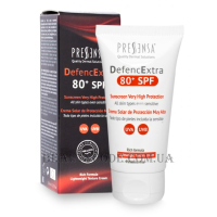 PRESSENSA DefencExtra 80+ SPF - Сонцезахисний крем SPF-80+