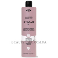 LISAP Top Care Ultimate K Pre-Treatment Shampoo - Шампунь для підготовки волосся (крок 1)