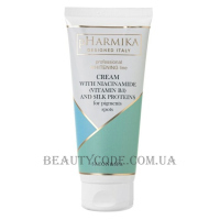 PHARMIKA Whitening Line Cream with Niacinamide and Silk Proteins - Крем з ніацинамідом (вітамін В3) та протеїнами шовку від пігментних плям