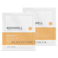 KEENWELL Neuro-K Peel-Off Mask 02. Vital-Gen - Відновлююча ліпосомальна альгінатна маска № 02