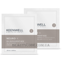 KEENWELL Neuro-K Peel-Off Mask 04. Depigment-Age - Депігментуюча альгінатна маска № 04