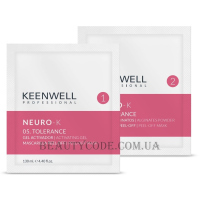 KEENWELL Neuro-K Peel-Off Mask 05. Tolerance - Заспокійлива альгінатна маска для чутливої шкіри № 05