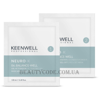 KEENWELL Neuro-K Peel-Off Mask 06. Balance-Well - Балансуюча себорегулююча альгінатна маска для жирної та комбінованої шкіри № 06