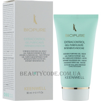 KEENWELL Biopure Intensive Purifying Gel Night - Нічний гель для жирної шкіри з ефектом глибокого очищення