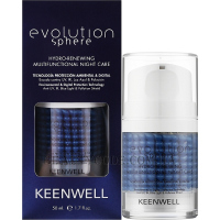 KEENWELL Evolution Sphere Hydro-Renewing Multifunctional Night Care - Зволожуючий оновлюючий нічний мультифункціональний комплекс