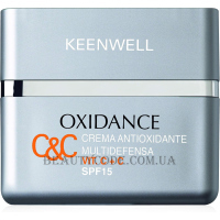 KEENWELL Oxidance Crema Antioxidante Multidefensa Vit. C+C SPF15 - Денний антиоксидантний мультизахисний крем з вітамінами С+С SPF15