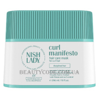 NISHLADY Curl Manifesto Mask - Маска для кучерявого волосся
