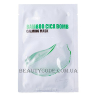 MEDI-PEEL Bamboo Cica Bomb Calming Mask - Заспокійлива тканинна маска з екстрактом центелли