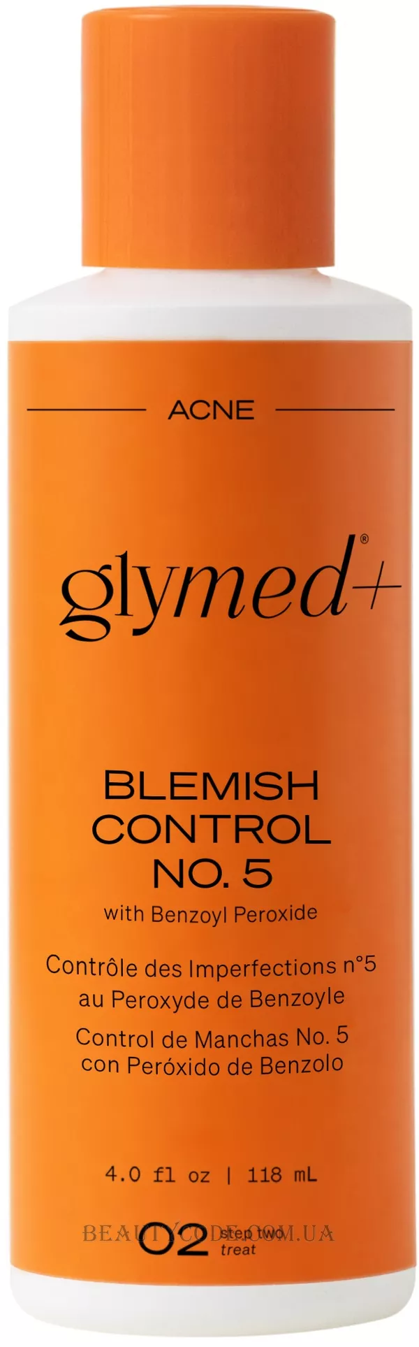 GLYMED PLUS Acne Blemish Control No. 5 - Лікування акне та постакне з 5% перекисом бензоїлу