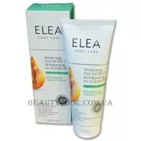 ELEA Foot Care Deodorizing Foot Gel 3-in-1 with Argan Oil - Дезодоруючий гель для ніг 3 в 1 з аргановим маслом