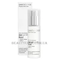 SANTA VERDE Aloe Vera Blossom Age Protect Fluid SPF-6 - Антивіковий флюїд SPF-6 на основі квітів Алоє Вера