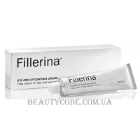 FILLERINA Eye and Lip Contour Cream - Контурний крем для очей та губ (рівень 1)