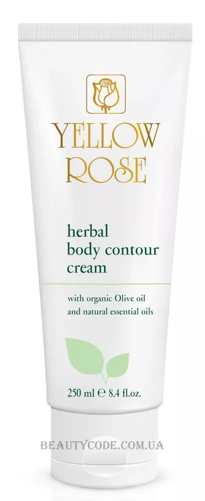 YELLOW ROSE Herbal Body Contour Cream - Моделюючий крем для активного схуднення
