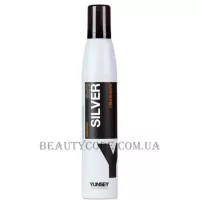 YUNSEY Creationyst Silver Mousse - Відтінковий мус для об'єму та щільності "Сріблястий"