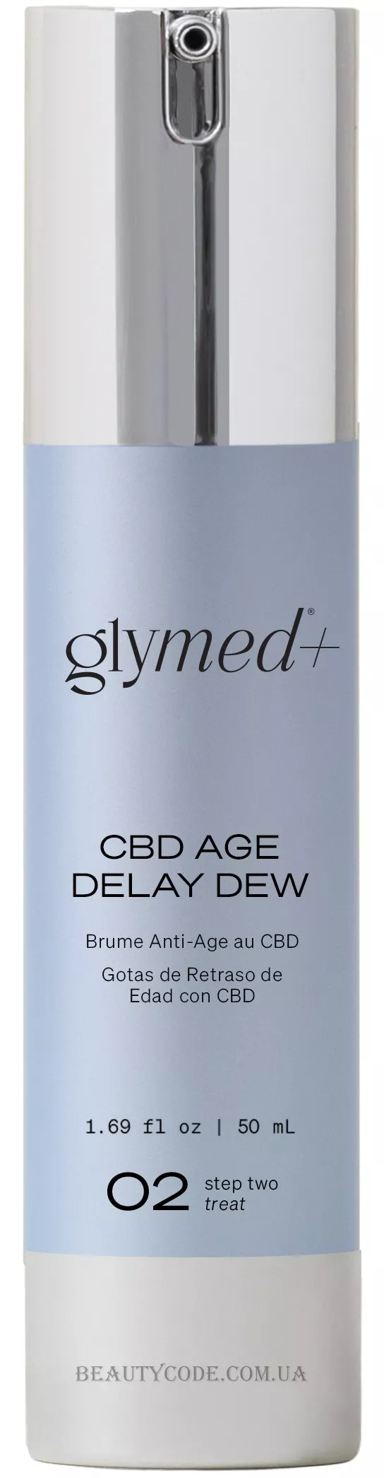 GLYMED PLUS CBD-B3 Age Detay Facial Dew - Засіб для відновлення вікової шкіри