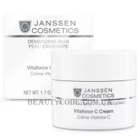 JANSSEN Demanding Skin Vitaforce C cream - Регенеруючий крем з вітаміном С (пробник)