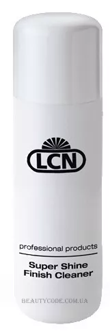 LCN Super Shine Finish Cleaner - Рідина для зняття липкого шару та супер блиску