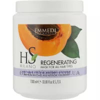 EMMEDI HS Milano Regenerating Mask for All Hair Types - Регенеруюча маска для волосся з маслом абрикоса та томатами