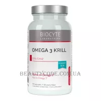 BIOCYTE Longevity Omega 3 Krill - Харчова добавка на основі олії криля
