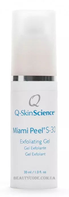 Q-SKINSCIENCE Miami Peel® S-30 Exfoliating Gel - Саліцил-пілінг