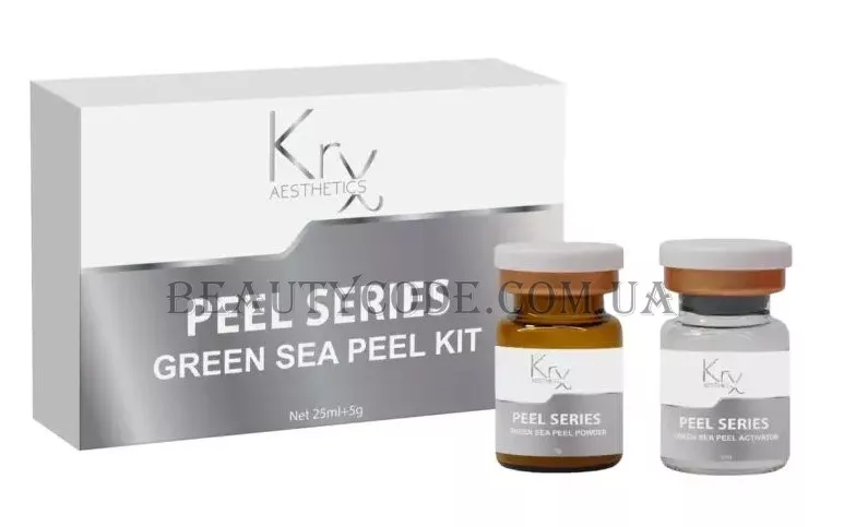 KRX AESTHETICS Green Sea Peel - Серединний пілінг з мікроголками