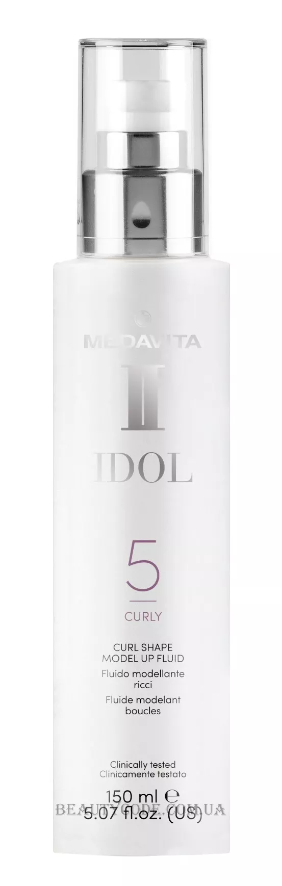 MEDAVITA Idol Curly Shape Model Up Fluid - Флюїд сильної фіксації для укладання локонів