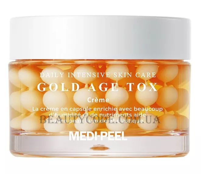 MEDI-PEEL Gold Age Tox H8 Cream - Антивіковий капсульний крем