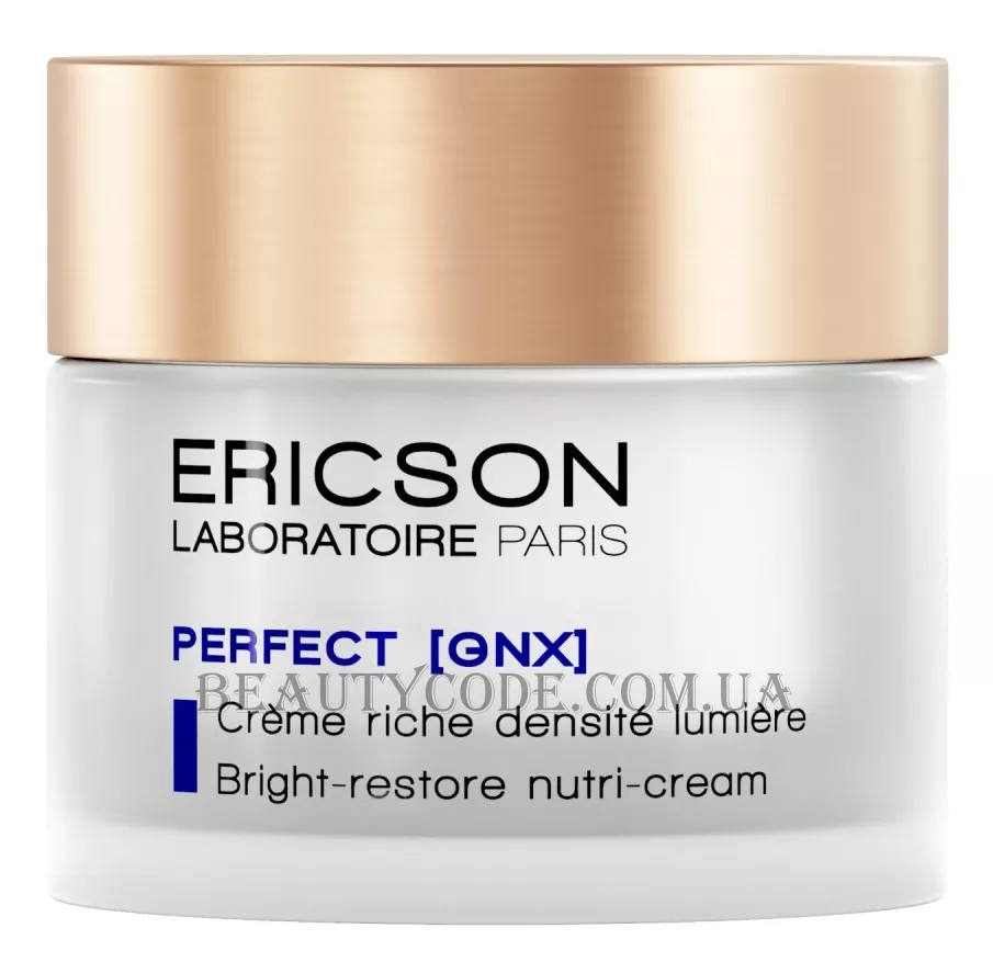 ERICSON LABORATOIRE Perfect [GNX] Bright-Restore Nutri-Cream - Живильний крем для відновлення сяйва