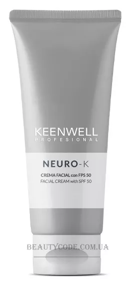 KEENWELL Neuro-K Facial Cream with SPF50 - Захисний крем SPF-50