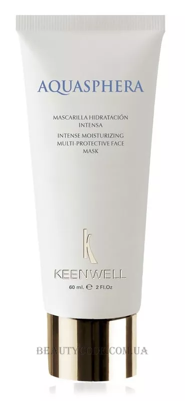 KEENWELL Aquasphera Intense Moisturizing Multi-Protection Face Mask - Інтенсивно зволожуюча маска