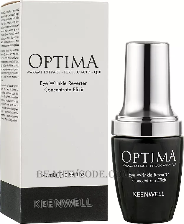KEENWELL Optima Eye Wrinkle Reverter Concentrate Elixir - Концентрована сироватка-еліксир від зморшок навколо очей