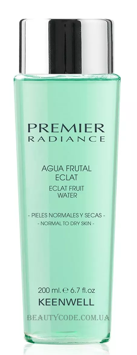 KEENWELL Premier Radiance Agua Frutal Eclat - Фруктова вода-тонік для нормальної та сухої шкіри