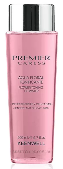 KEENWELL Premier Caress Agua Floral Tonificante - Квіткова вода-тонік для чутливої шкіри