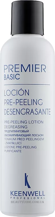 KEENWELL Premier Basic Pre-Peeling Lotion - Передпілінговий знежирюючий розчин