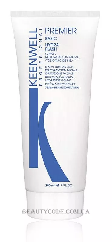 KEENWELL Premier Basic Hydra-Flash Cream - Зволожуючий крем для всіх типів шкіри