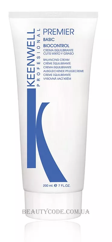 KEENWELL Premier Basic Biocontrol Cream - Балансуючий крем-гель для комбінованої та жирної шкіри