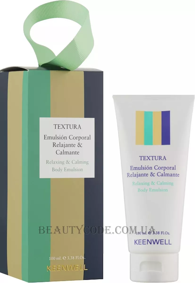 KEENWELL Textura Relaxing & Calming Body Emulsion - Розслаблююча та заспокійлива емульсія для тіла