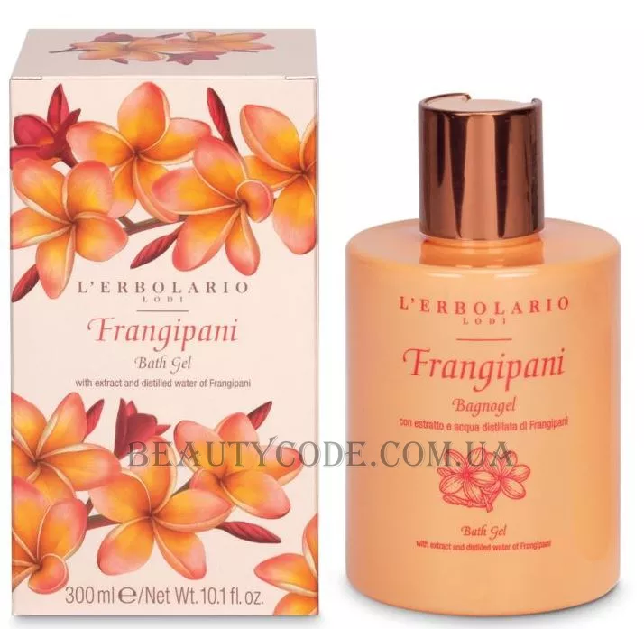 L'ERBOLARIO Frangipani Bagnogel - Піна для ванн-гель для душу 