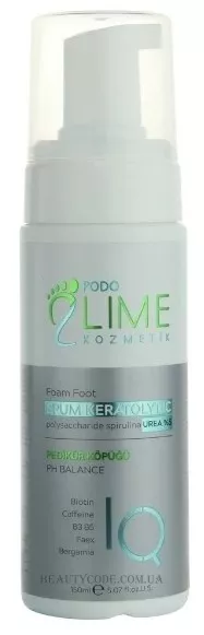 PODO LIME Spum Keratolytic - Пінка для педикюру та манікюру