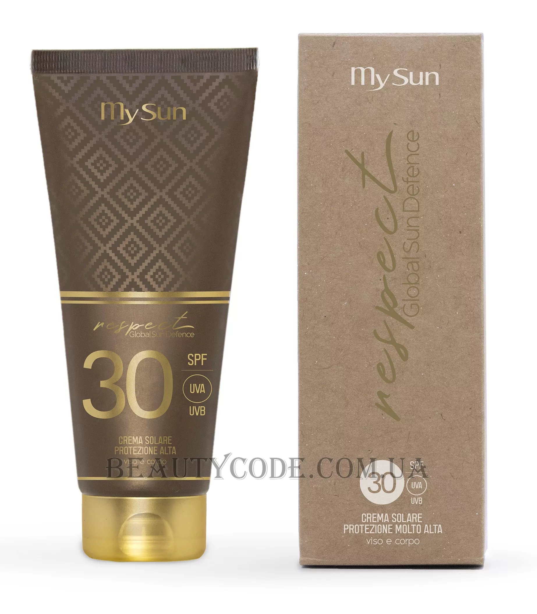 MY SUN Respect Global Sun Defense SPF30 - Сонцезахисний крем для обличчя і тіла SPF-30