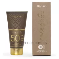 MY SUN Respect Global Sun Defense SPF50 - Сонцезахисний крем для обличчя і тіла SPF-50