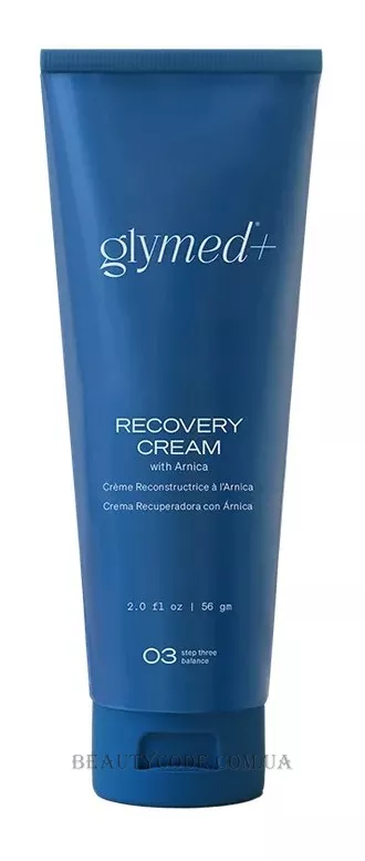GLYMED PLUS Recovery Cream with Arnica - Заспокійливий крем з арнікою